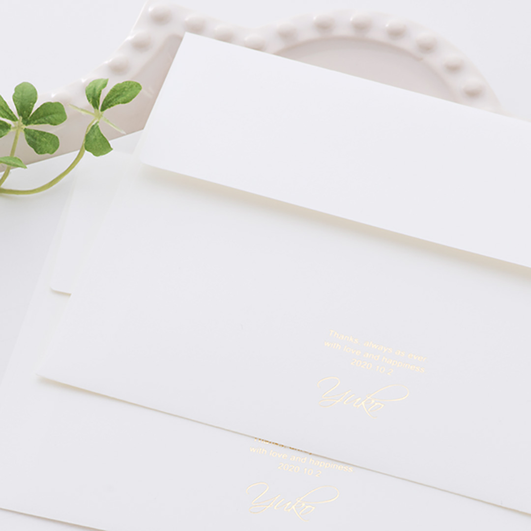 花嫁の手紙 ホワイト
レターセット